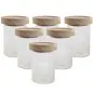 Preview: Mini storage jars "Christmas" white 9cm Set of 6 - Eulenschnitt - Article Picture 2