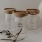 Mobile Preview: Mini storage jars "Little Things" black 9cm Set of 6 - Eulenschnitt - Article Picture 5