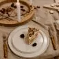Mobile Preview: Stoneware dessert plate/breakfast plate "Calma" - Eulenschnitt