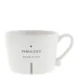 Mobile Preview: Tasse "Fabulous moment to start your day" gross schwarz - Bastion Collections Artikelbild 1