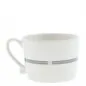 Mobile Preview: Tasse "Happiness looks good on you" grand gris - Bastion Collections - Photo de l'article 2