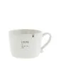 Preview: Cup "LOVE INSIDE THIS CUP" small black - Bastion Collections - Article Picture 1