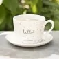 Mobile Preview: Tasse "hello – live life in full bloom" gross beige - Bastion Collections Artikelbild 3