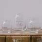 Mobile Preview: Vase en verre "Liebe" grand noir - Eulenschnitt
