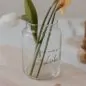 Preview: Vase aus Glas "Liebe" gross schwarz - Eulenschnitt Artikelbild 1