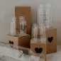 Mobile Preview: Vase aus Glas "Liebe" gross schwarz - Eulenschnitt Artikelbild 5