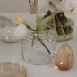 Mobile Preview: Vase of Glass dots medium black - Eulenschnitt