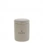 Mobile Preview: Storage jars "stripes" & "herbs" mini beige set of 2 - Bastion Collections - Article Picture 3