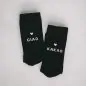 Mobile Preview: Socken "CIAO KAKAO" schwarz 35-38 - Eulenschnitt Artikelbild 2