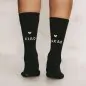 Preview: Socken "CIAO KAKAO" schwarz 39-42 - Eulenschnitt Artikelbild 3