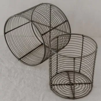 Storage basket wire round 19cm - Eulenschnitt - Article Picture 3