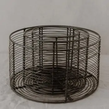 Storage basket wire round 27cm - Eulenschnitt - Article Picture 6
