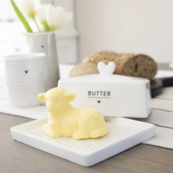 Butter dish "BUTTER" black - Bastion Collections - Article Picture 3