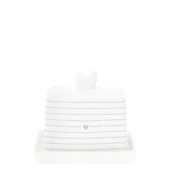 Mini butter dish "stripes" - Bastion Collections
