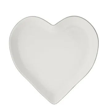 Serving plate "heart" - Bastion Collections