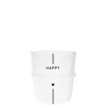 Wasserglas "HAPPY" - Bastion Collections