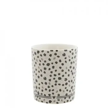Boccale "dots" beige - Bastion Collections