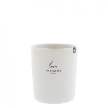 Mug "love to sparkle" black - Bastion Collections - Article Picture 1