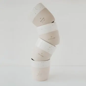 Boccale di terracotta "COFFEE LOVER" – fatto a mano - Eulenschnitt - Immagine dell'oggetto 6