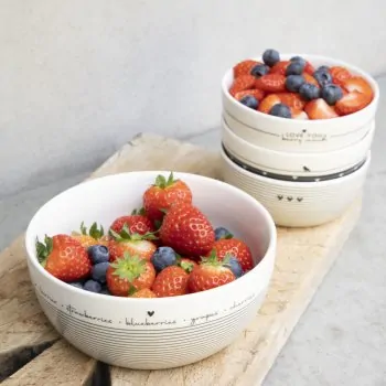 Fruit bowl "berries" black - Bastion Collections - Article Picture 3