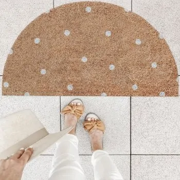 Doormat dots 98x50cm – coconut - Eulenschnitt