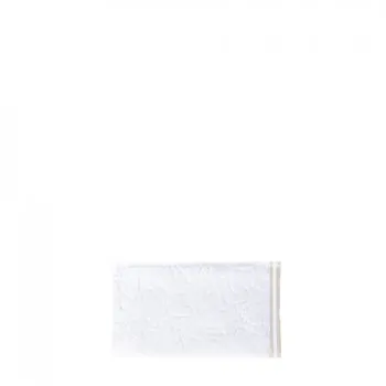 Asciugamano "hearts" 30x55cm bianco - beige - Bastion Collections