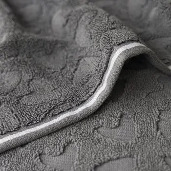 Asciugamano "hearts" 50x50cm grigio scuro - Bastion Collections - Immagine dell'oggetto 3