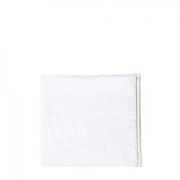 Asciugamano "hearts" 70x140cm bianco - beige - Bastion Collections - Immagine dell'oggetto 1