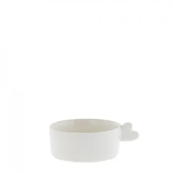 Candle holders "heart" white - Bastion Collections
