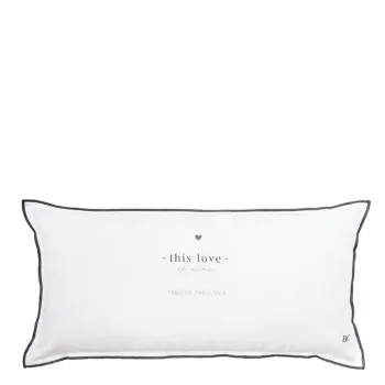 Pillows "This Love" white 35x70cm - Bastion Collections