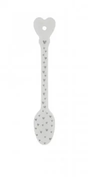 Spoon "hearts" gray - Bastion Collections