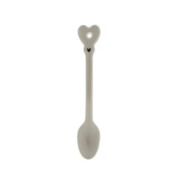 Spoon "heart" matt beige - Bastion Collections