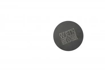 Slate charger plates "Wer die Wahrheit im Wein finden möchte…" set of 2 - räder design