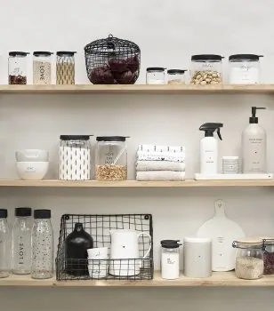 Distributeur de savon "DISH SOAP" beige mat 1l - Bastion Collections - Photo de l'article 4