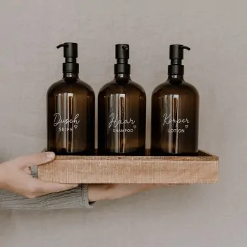 Distributeur de savon "Duschseife" 1l marron - Eulenschnitt - Photo de l'article 4