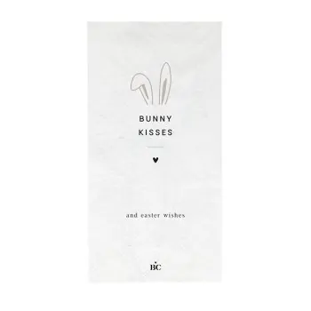 Serviette "Bunny Kisses" Buffet - Bastion Collections - Photo de l'article 1