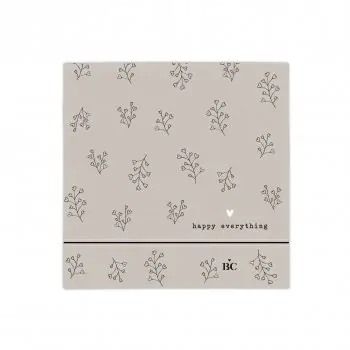 Serviette "Happy Everything" Cocktail - Bastion Collections