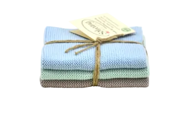 Wiping cloths Pastel Combi Set of 3 - Solwang Design - Article Picture 1
