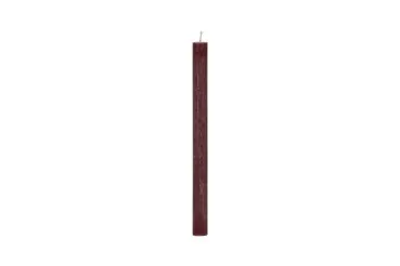 Pillar candle 28x2.2cm Bordeaux - Weizenkorn - Article Picture 1