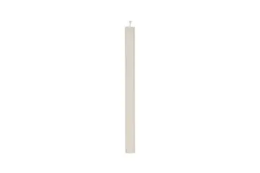 Pillar candle 28x2.2cm ivory - Weizenkorn - Article Picture 1