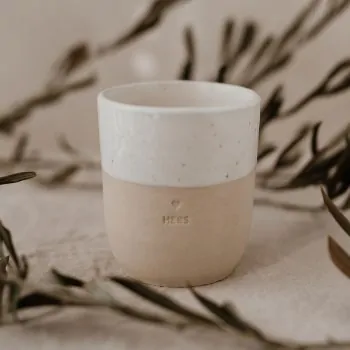 Stoneware mug "HERS" - handmade - Eulenschnitt - Article Picture 5