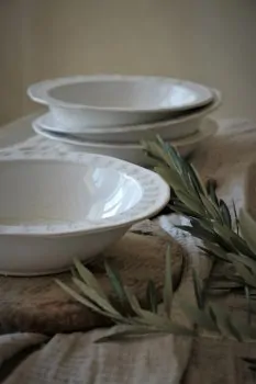 Soup plates "Happiness" - Majas Cottage