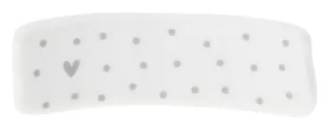 Sushi chopstick rest "dots" gray - Bastion Collections