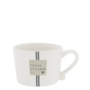 Tasse "COFFEE WITH LOVE" petit - Bastion Collections