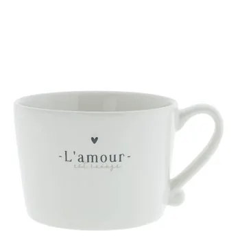 Cup "L'amour est savage" big black - Bastion Collections - Article Picture 1