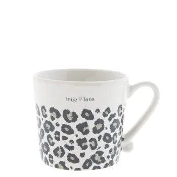 Cup Leopard "True Love" beige - Bastion Collections