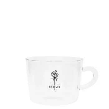 Teeglas "Tea Time forever" - Bastion Collections