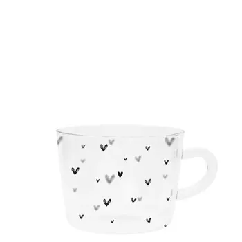 Tea glass "hearts" - Bastion Collections