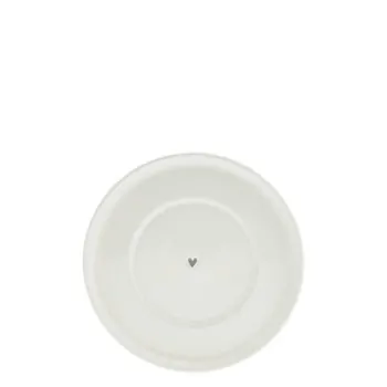 Saucer "heart" small gray - Bastion Collections