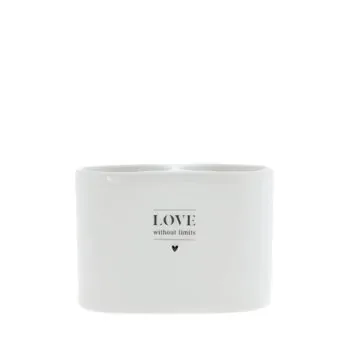 Utensil holder "Love without limits" black - Bastion Collections